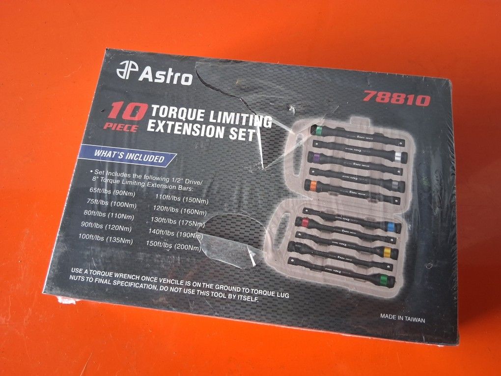 New Astro 1/2 Torque Impact Extension Set 
