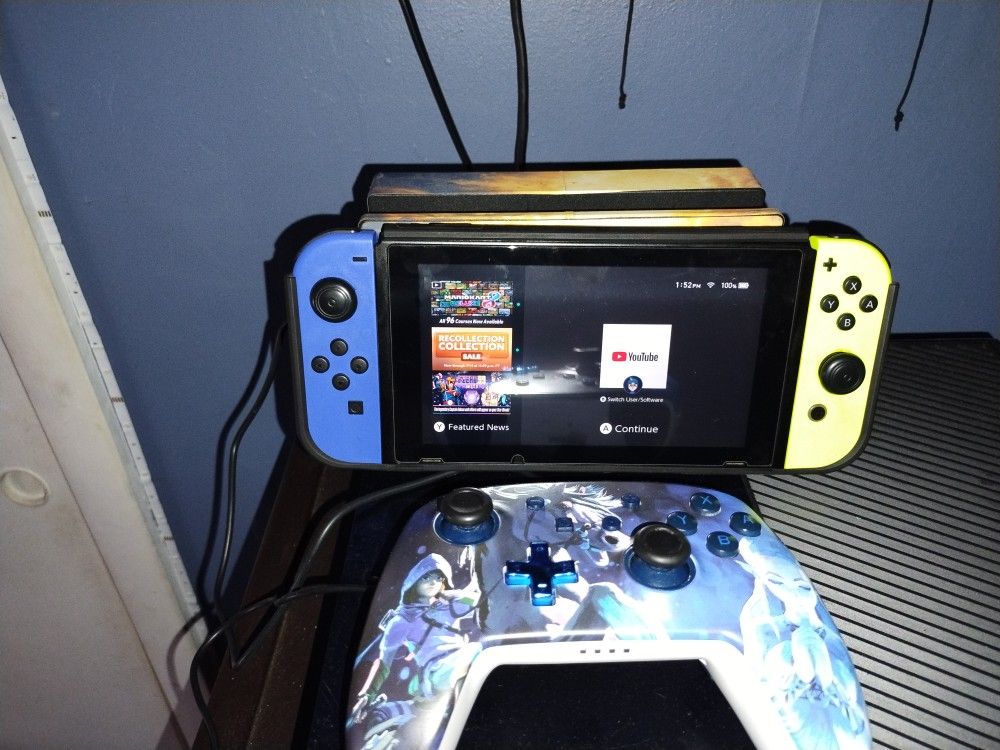Nintendo Switch With Dock