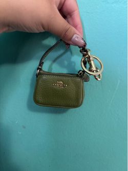 Mini coach purse/key chain
