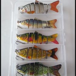 Lifelike swimbait 5 pack with box