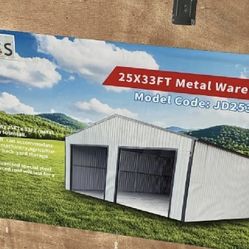 New Galvanized Metal Garages, Sheds & Carports