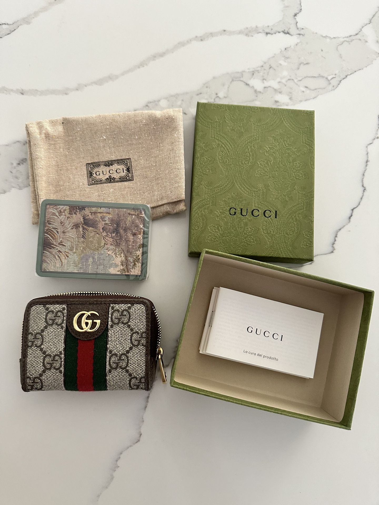 Authentic Gucci Card Set 