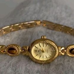 Gold Chain Watch For Women 