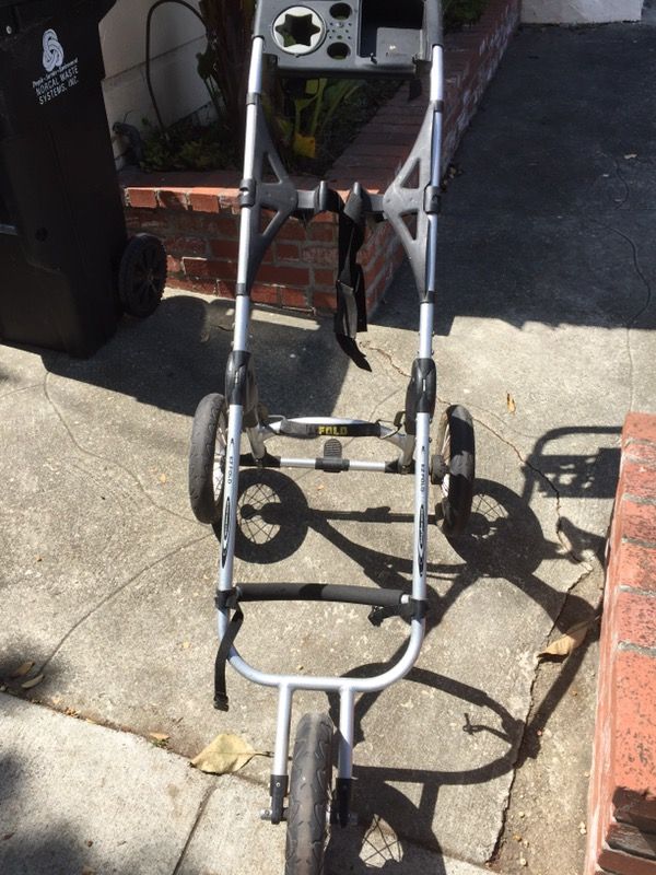 Bagboy Golf push cart EZ Fold 12. One hand folding system
