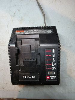 Porter cable 18 volt battery charger.