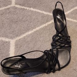 Life Stride Black Heels Size 8.5 W