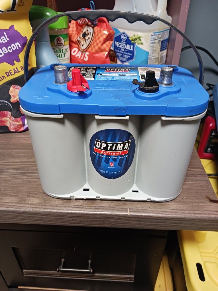 Optima Blue Top High Performance AGM Battery D34M