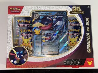 Pokemon Greninja Ex Box 30th Celebration