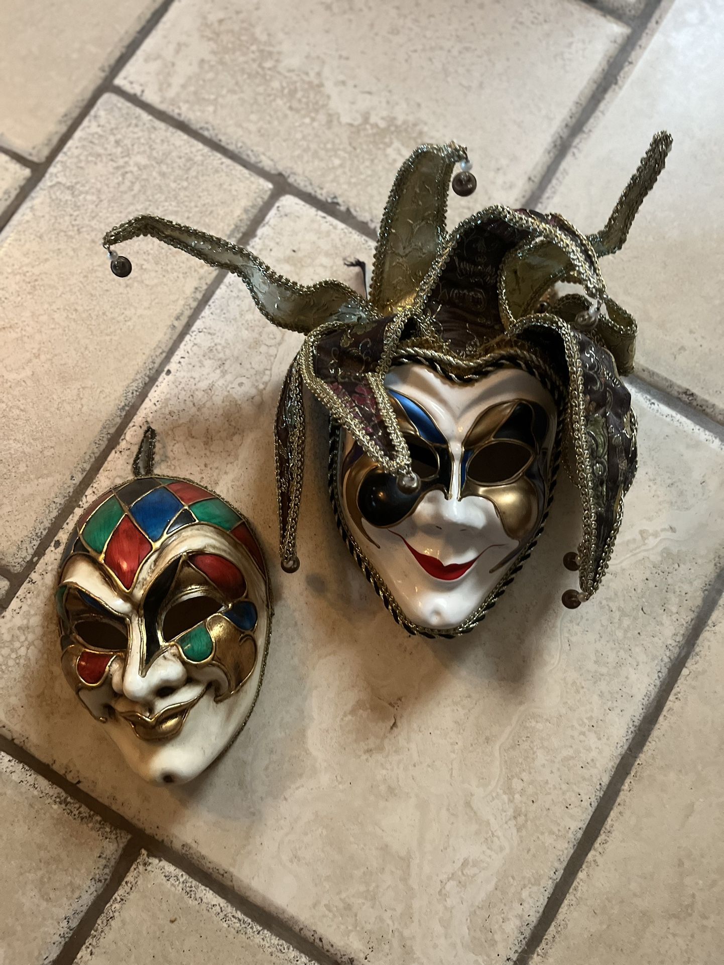 Italian Hand Painted Masks