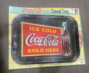Vintage Coca Cola Travel Tray-New/Sealed 