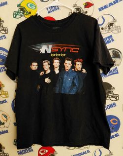 2016 NSYNC "Bye Bye Bye" Pop Music Boy Band T-Shirt,
