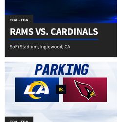 Rams Tickets For Sale SoFi Stadium Cardinals 