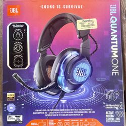 JBL Quantum One - wired gaming headset, Active Noise Cancelling Open Box
