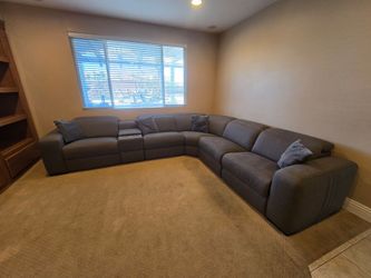 Reclining sectional 6 piece