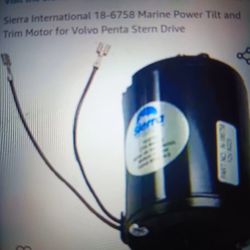 Sierra International Power Tilt And Trim Motor