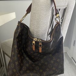 LOUIS VUITTON Sully PM Monogram Canvas Shoulder Bag Brown for Sale in  Pharr, TX - OfferUp