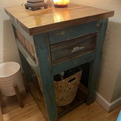 Side Table With Drawer 