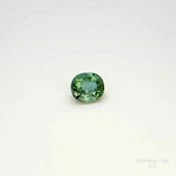 Loose Green Tourmaline 1.15ct Oval Natural Gemstone Jewelry Making Supply 