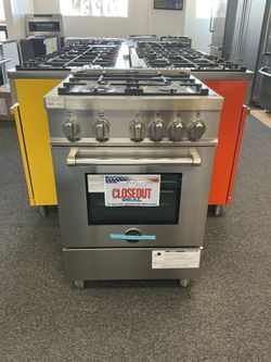Bertazzoni MAST244GASXE Gas Range (Open Box / Scratch & Dent)