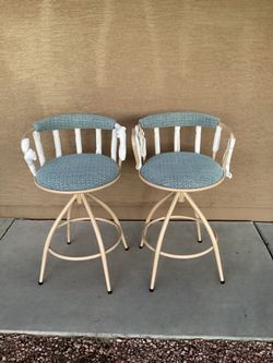 Pair of Swivel Barstools