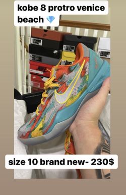 Kobe 8 Protro Venice Beach Size 10 BRAND NEW 