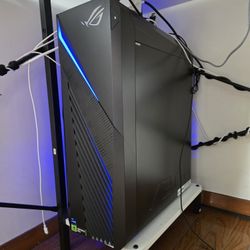 ASUS-ROG Gaming Desktop - Intel Core i7- 1470OF -32GB Memory - NVIDIA GeForce RTX 4060 Ti -2TB SSD - Black