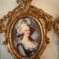 Vintage Miniature Florentine frames with photos