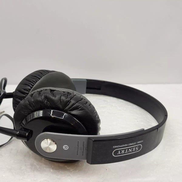Sentry Stereo Headphones HO865 Gray And Black