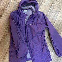 Girls Columbia Rain Jacket