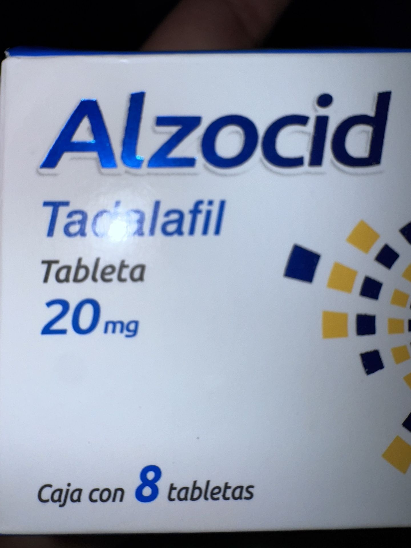 Alzocid tadafil box