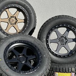 NEW Lock Rims 20” GMC Sierra Wheels Chevy Silverado A/T Tires Tahoe Yukon Dodge Ram Ford F150 Expedition Escalade
