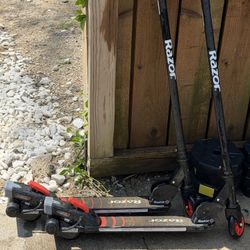 Razor scooters! 