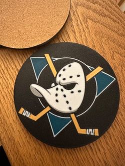 3D Printed Anaheim Ducks Coaster