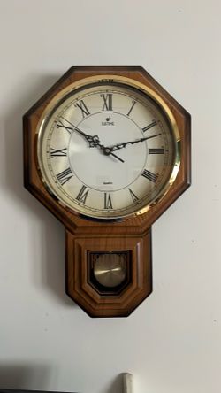 Pendulum Battery Operated Clock