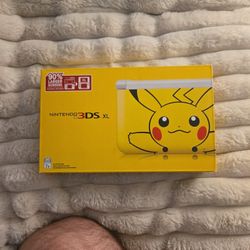 Sealed Pikachu 3ds XL