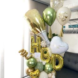 Balloons Bouquet - Happy Birthday 