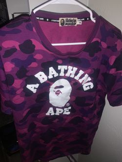 Purple Bape Size Medium 