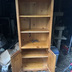 Solid Wood Cabinet/Shelf
