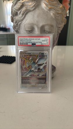 2022 Pokemon Arceus Metal UPC Promo PSA 10