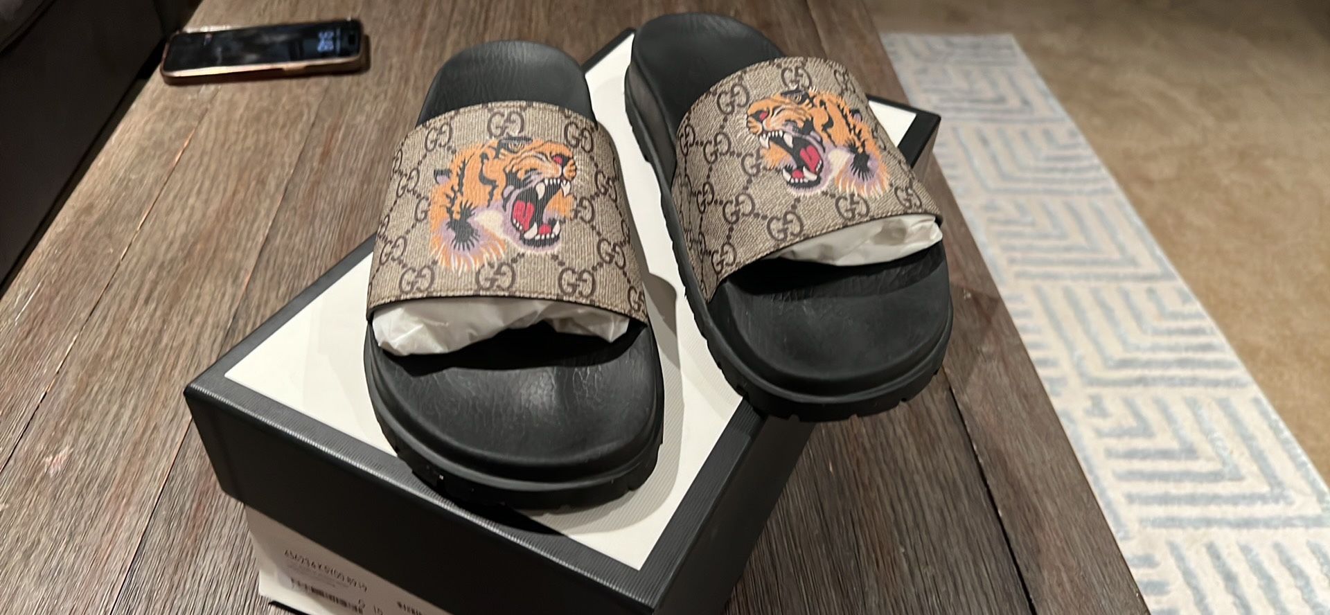 Gucci Tiger Slides