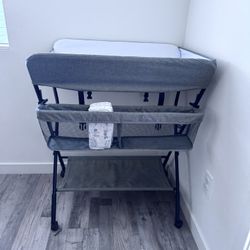 Like New Changing Table Portable & Foldable 