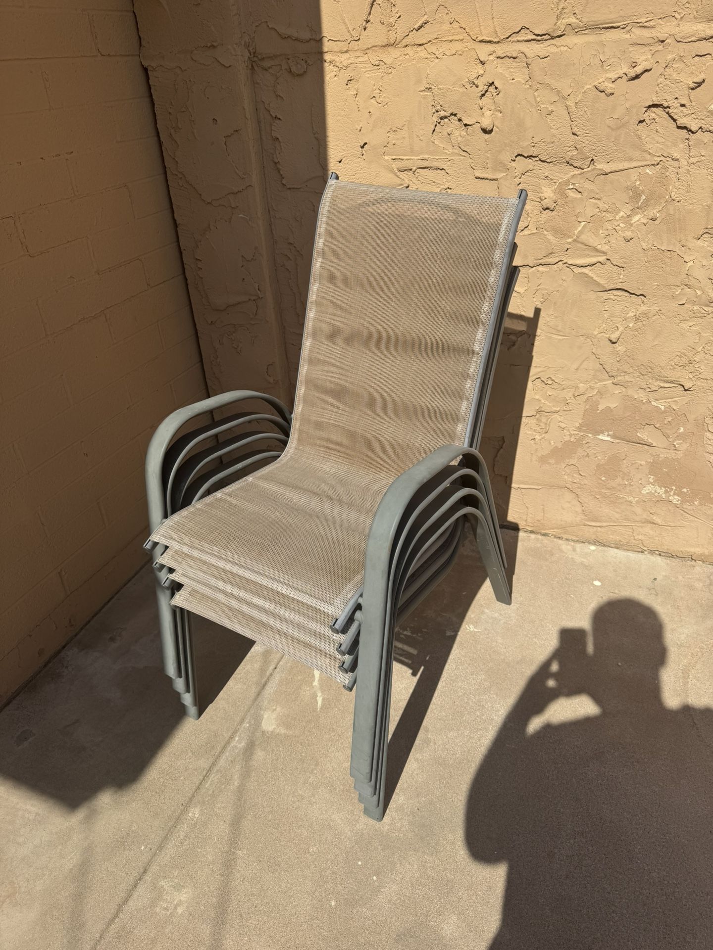 Patio/pool Chairs Set Of 4 For Sale
