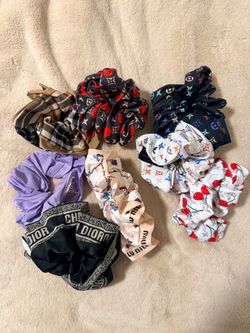 Hair scrunchies