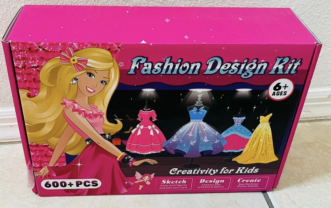 Fashion Design Kit to Make Your Own Barbie Doll Clothes - Patterns - Fabric & More NEW - $15 Windermere Pick Up