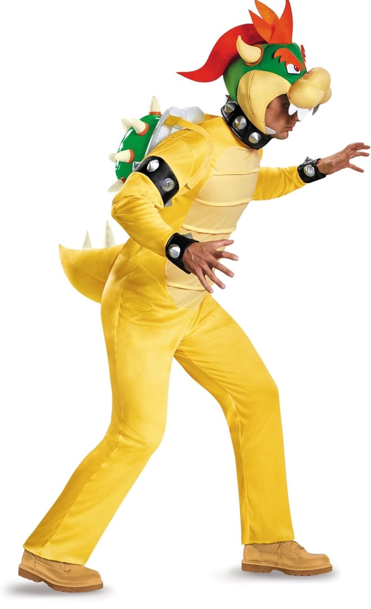 Super Mario Brothers deluxe Bowser costume