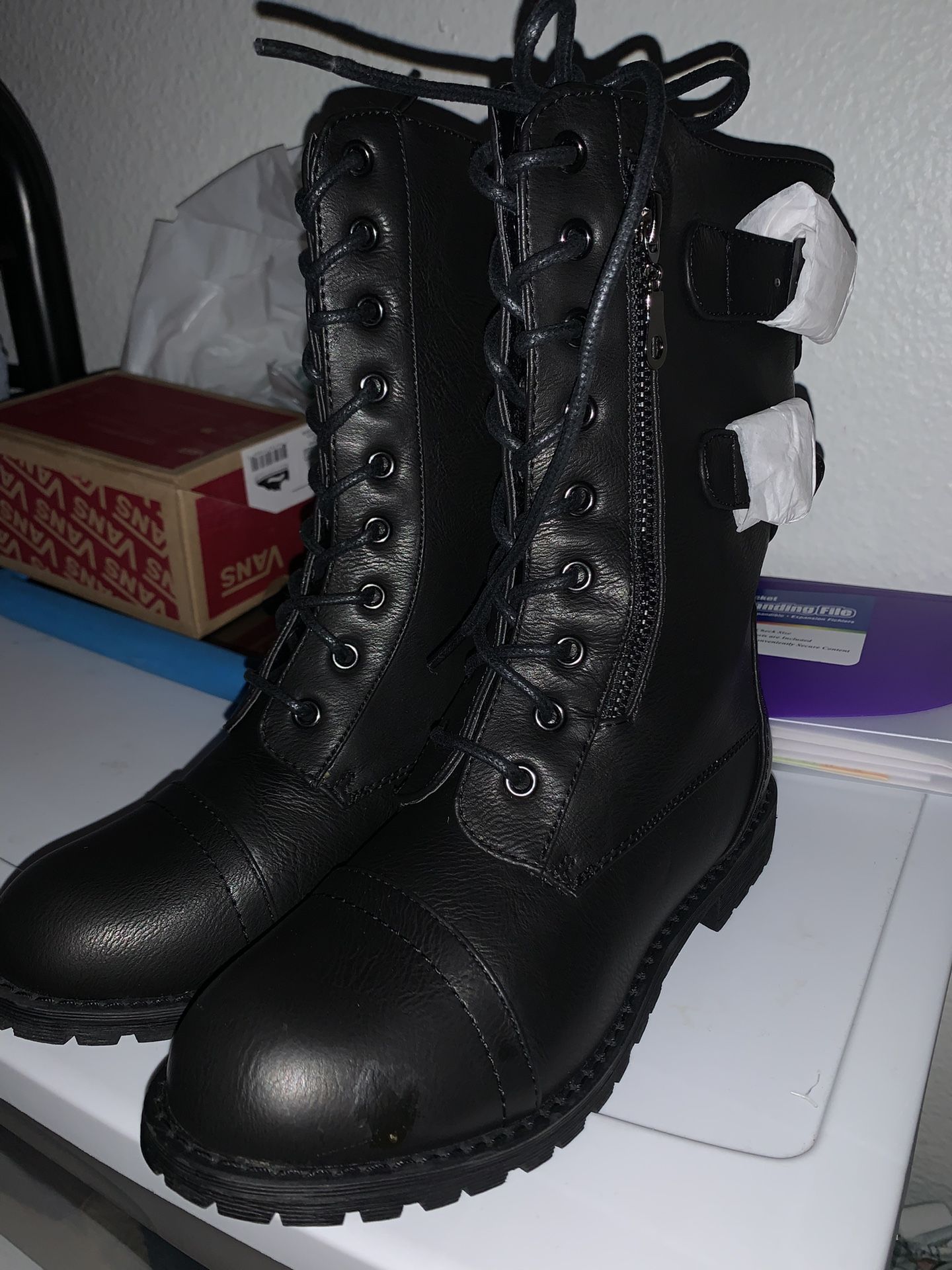 New Black Boots