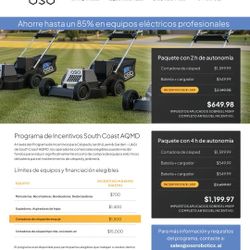 Electric 21in Commercial SMART Lawnmower 