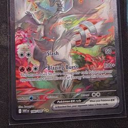 Reshiram Ex 166/086 White Flare Holo
