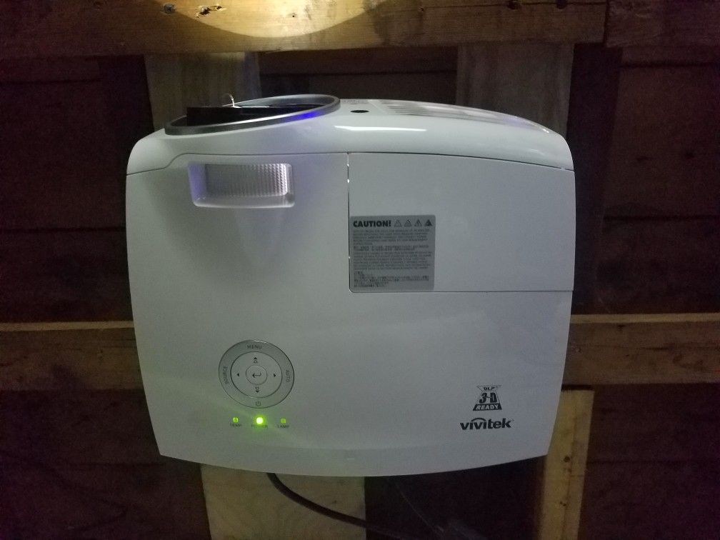 Projector hdmi with 3d also included electronic screen 120 inch