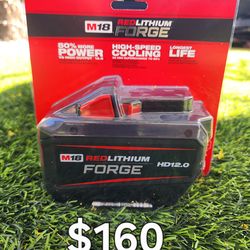 MILWAUKEE M18 FORGE BATTERY 12.0